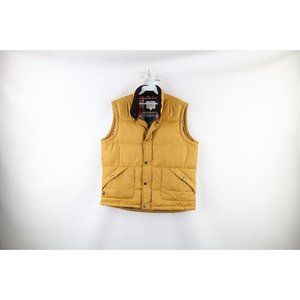 Southern Proper Mens Large Sportsman Down Insulated Puffer Vest Jacket Yellow
